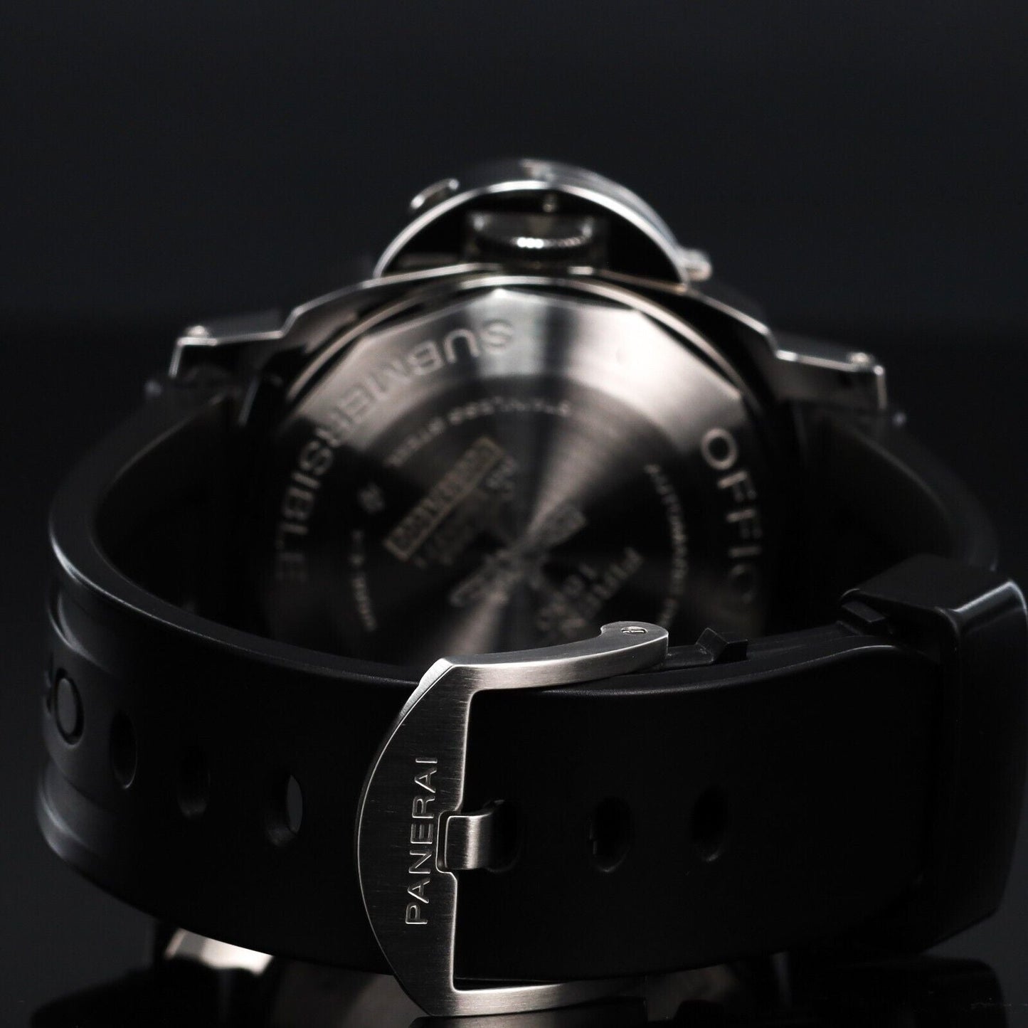 Panerai Luminor Submersible 44mm Men's Black Watch - PAM01024