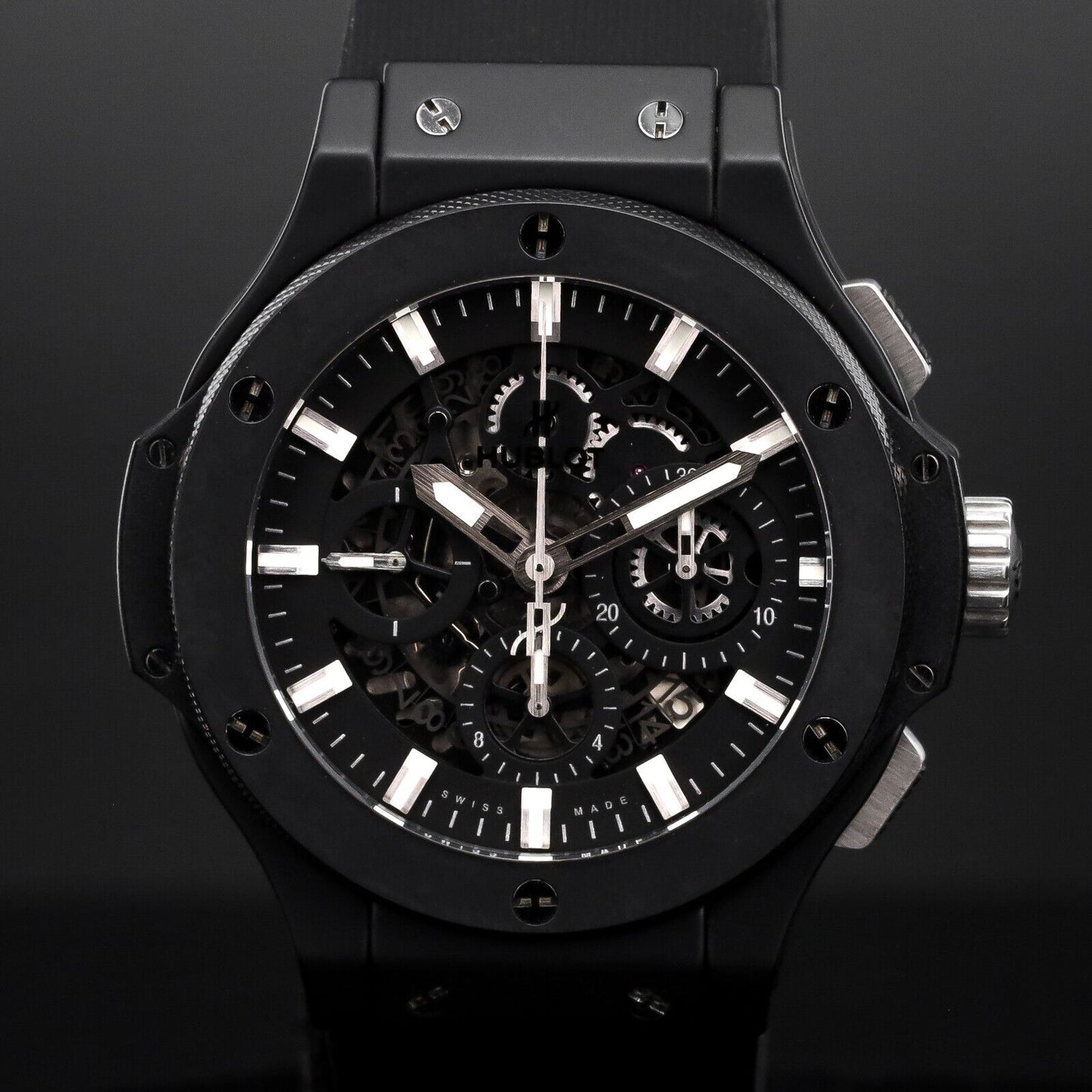 Hublot Big Bang Men's Black Watch Skeletonized Dial - 311.CI.1170.GR