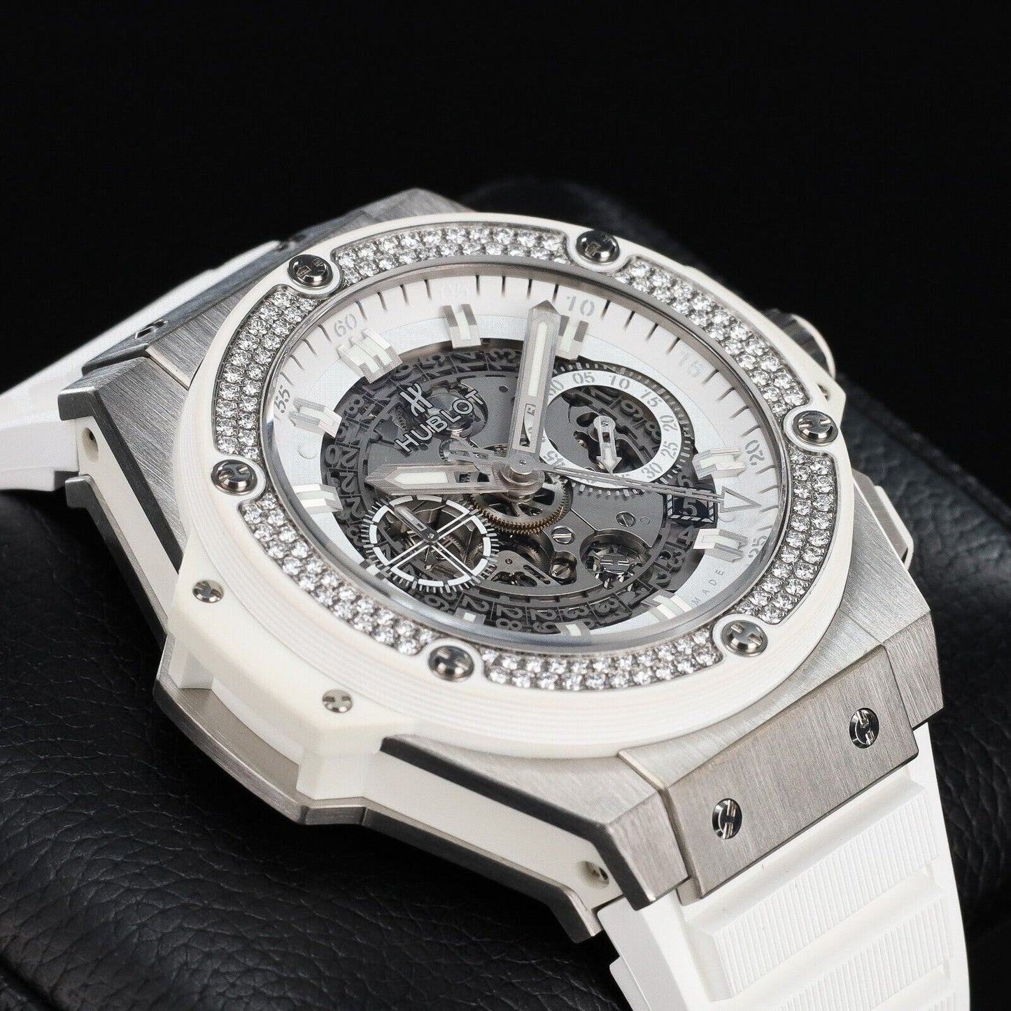 Hublot King Power Skeleton Men's Watch - 701.NE.0127.GR