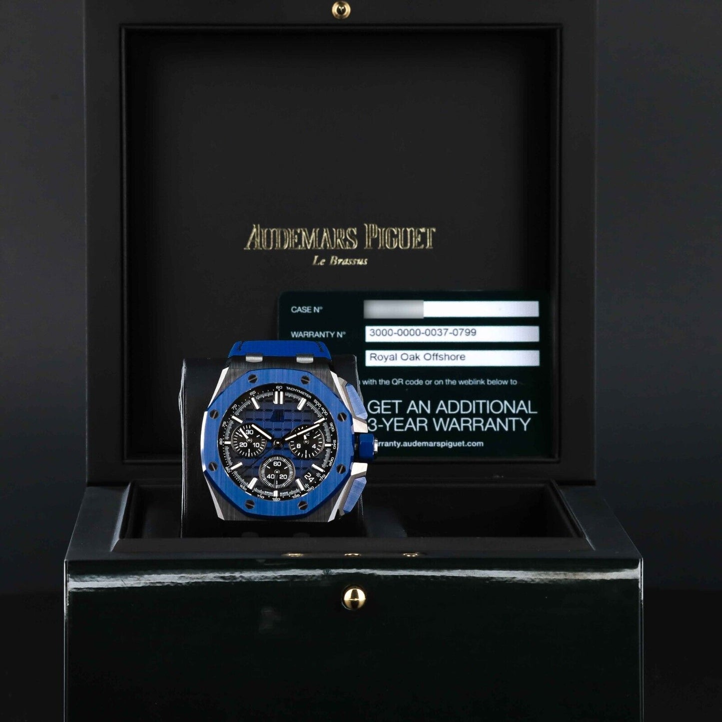 Audemars Piguet Royal Oak Offshore Blue Men's Watch - 26420CE.OO.A043VE.01