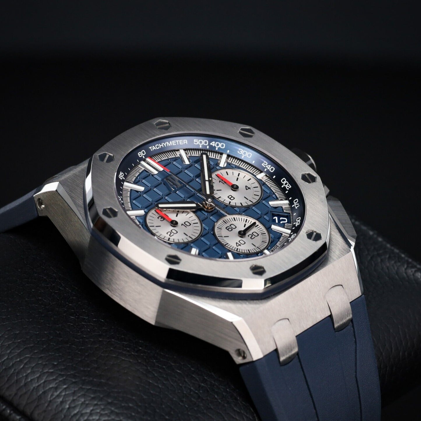 Audemars Piguet Royal Oak Offshore Blue Men's Watch - 26420TI.OO.A027CA.01