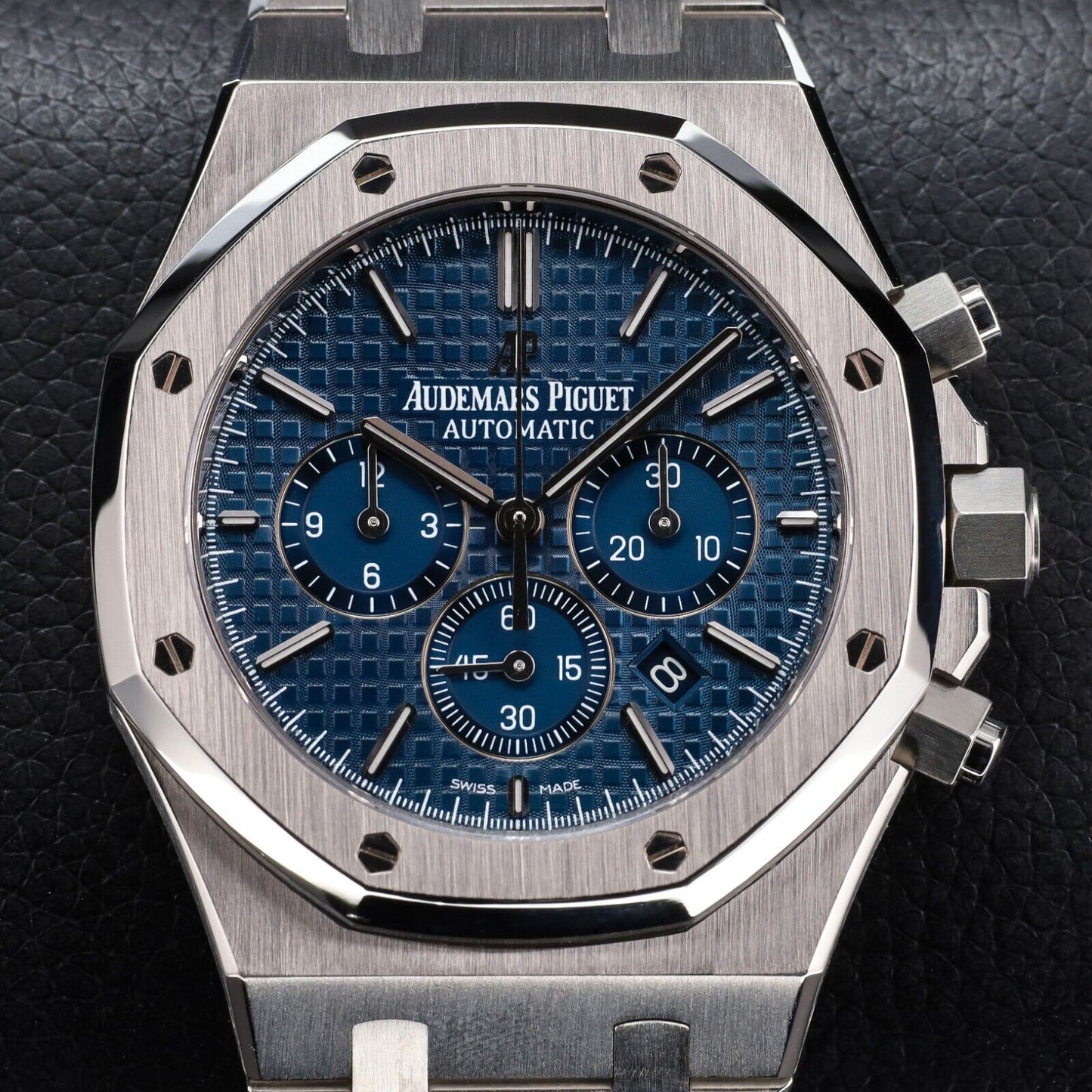 Audemars Piguet Royal Oak 41mm Blue Dial Men's Watch - 26320ST.OO.1220ST.03