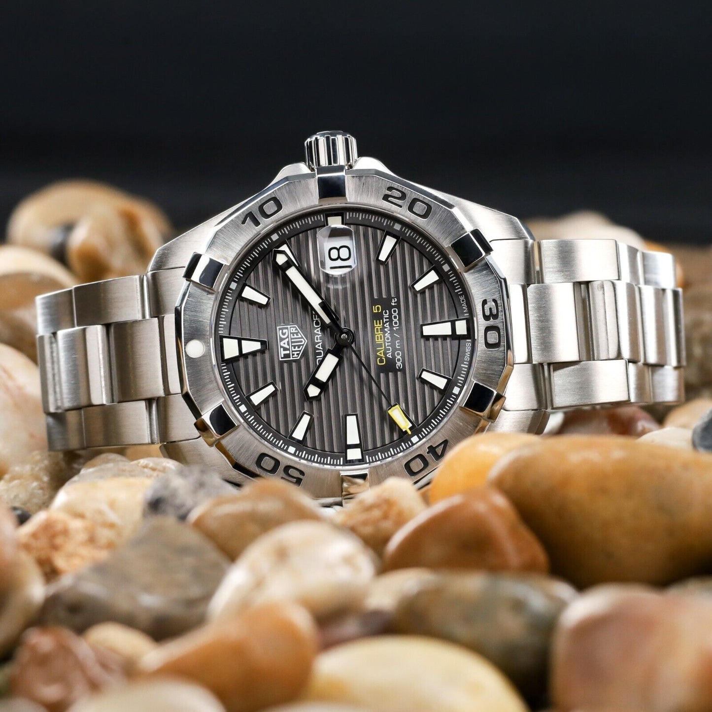 TAG Heuer Aquaracer Gray Men's Watch - WBD2113.BA0928