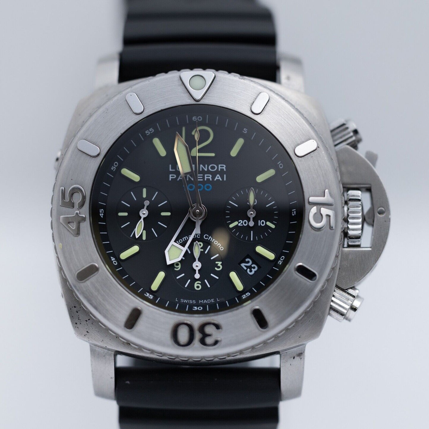 Panerai Luminor Submersible Men's Black Watch - PAM00187