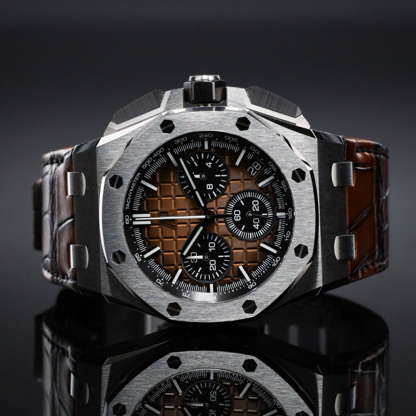 Audemars Piguet Royal Oak Offshore Chronograph Men's Watch- 26420ST.OO.A828CR.01