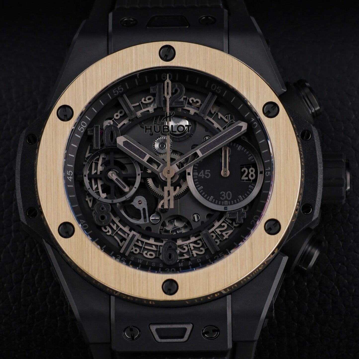 Hublot Big Bang Unico Ledger 42 Ceramic Skeletonized Dial- 441.COA.1140.RX.LDG22