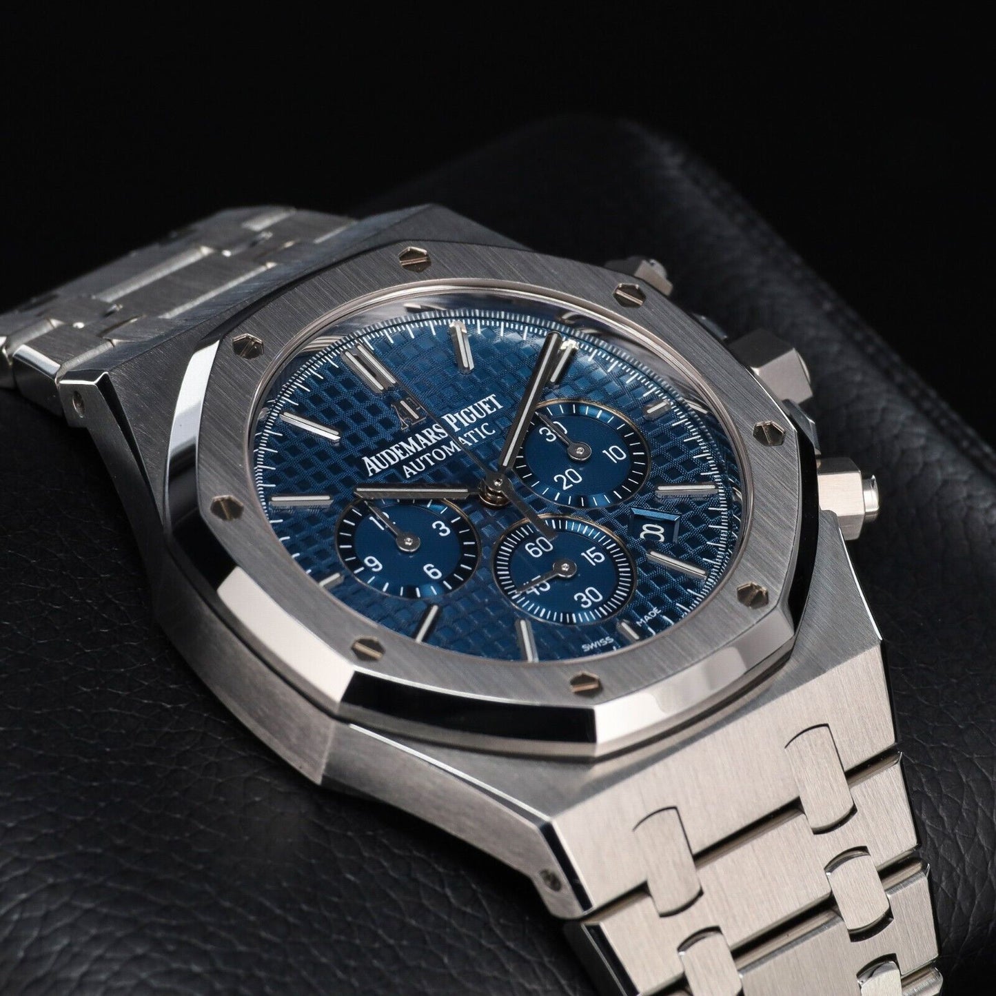 Audemars Piguet Royal Oak 41mm Blue Dial Men's Watch - 26320ST.OO.1220ST.03